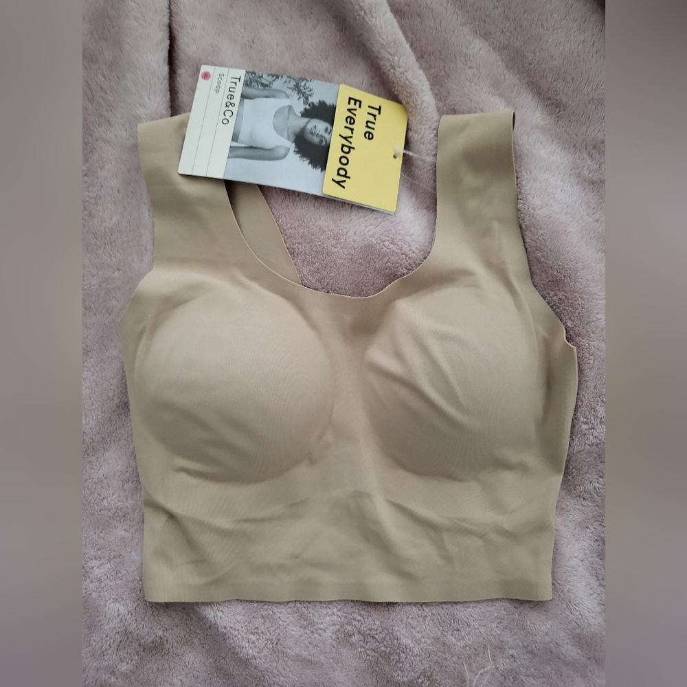 NWT Nude TRUE AND CO Scoop style Bra XS